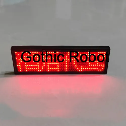 Gothic Robot Sign