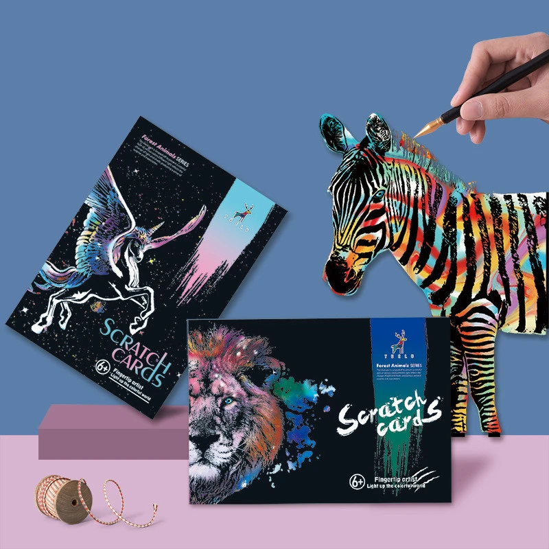 Creative Simplicity Of Animal Hand-scraped Paper Toys