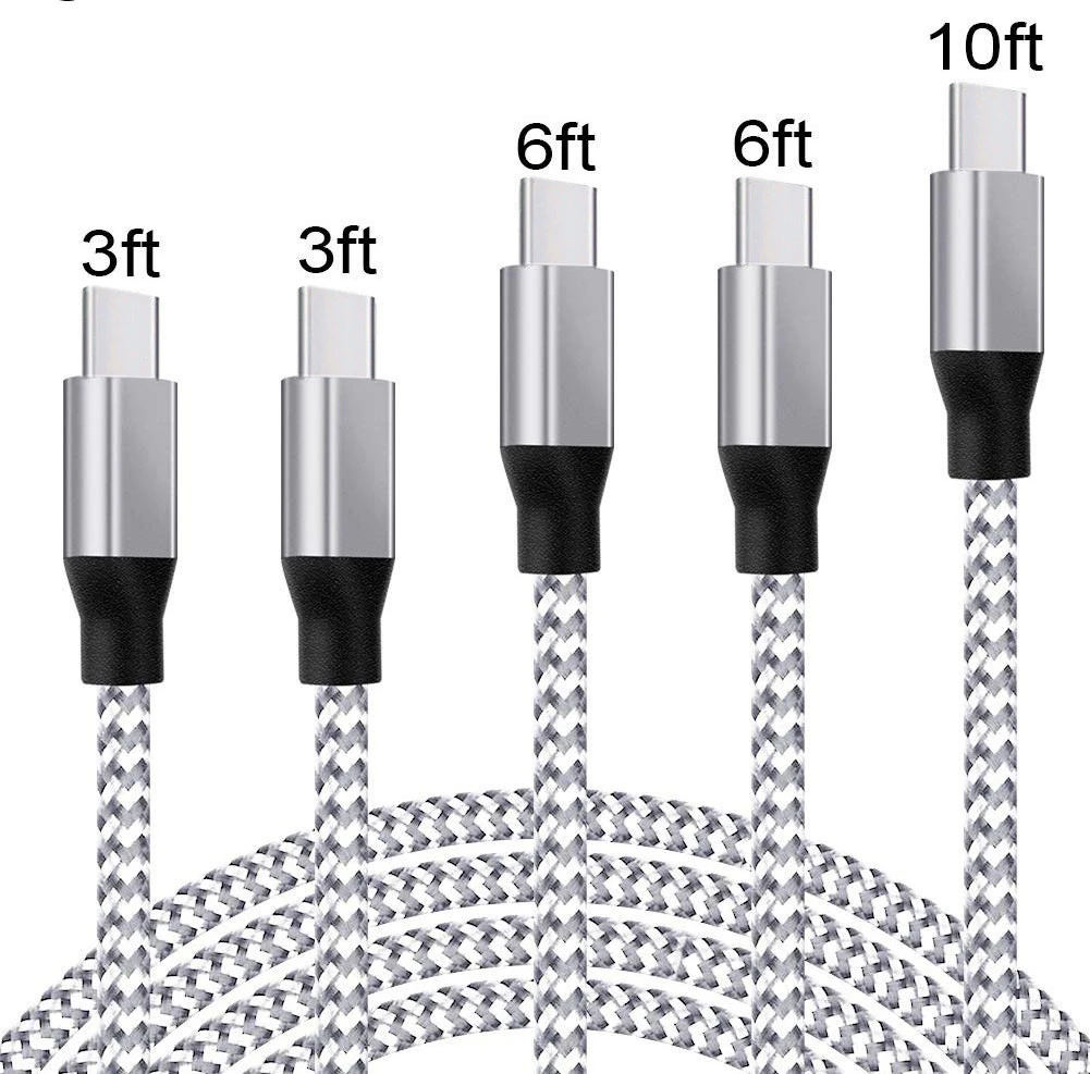 Mobile Phone USB Braided Nylon Charging Data Cable