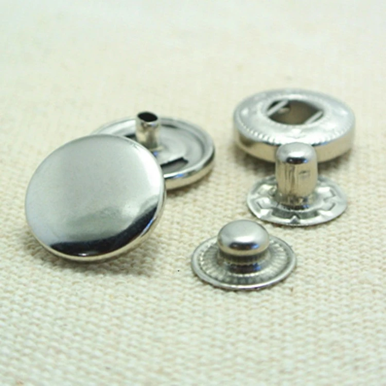 Metal Four-button Down Jacket Button Accessories