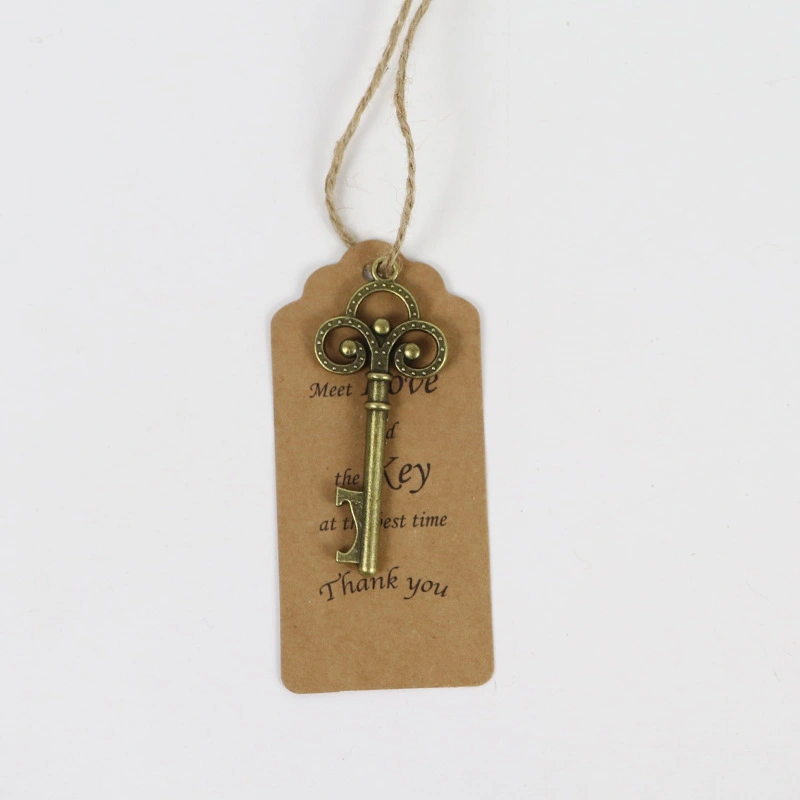 Vintage Beer Opener Keychain Pendant