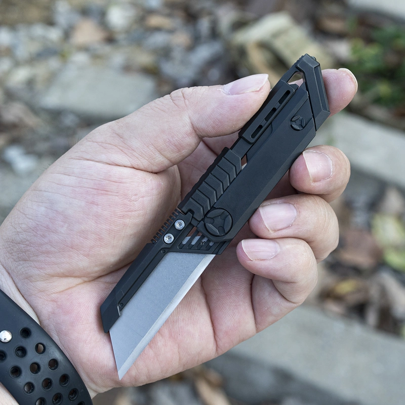 Titanium Alloy Utility Folding Self-defense Pocket Knife