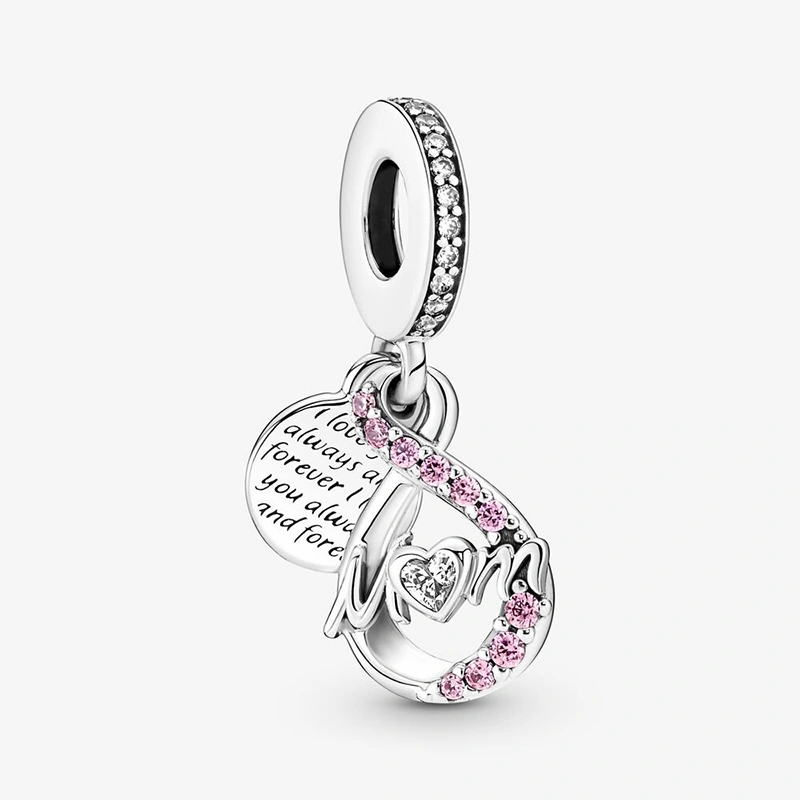 925 Sterling Silver Beads Diy Love String Decoration
