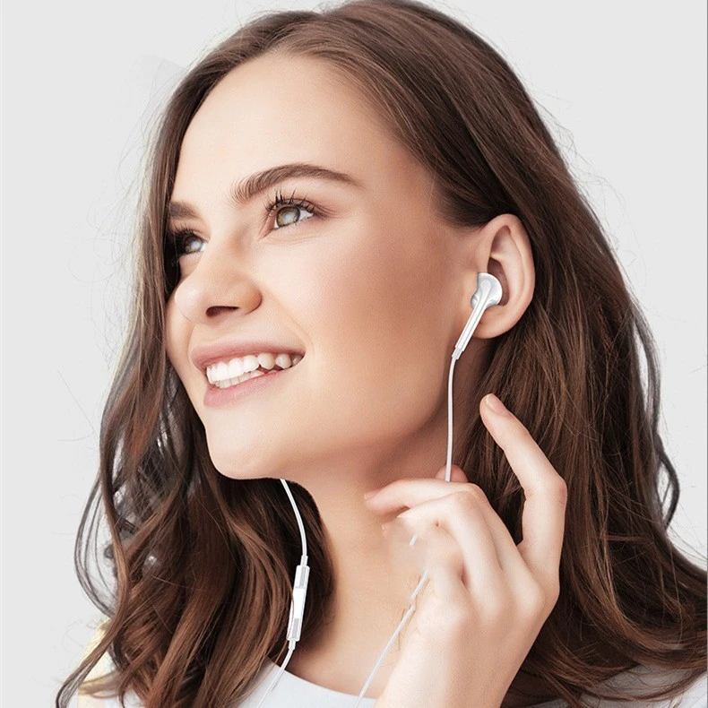 Wire-controlled Bluetooth Headset With Wired In-ear Headphones