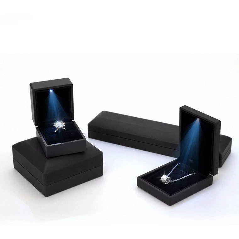 Luminous Diamond Ring Bracelet Pendant Box