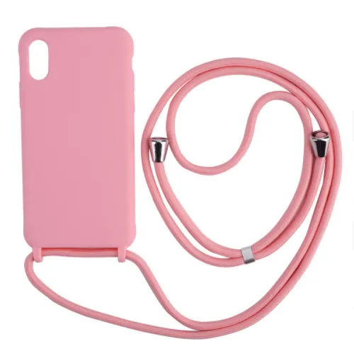 Compatible With Thick Skin Feel Lanyard Phone Case