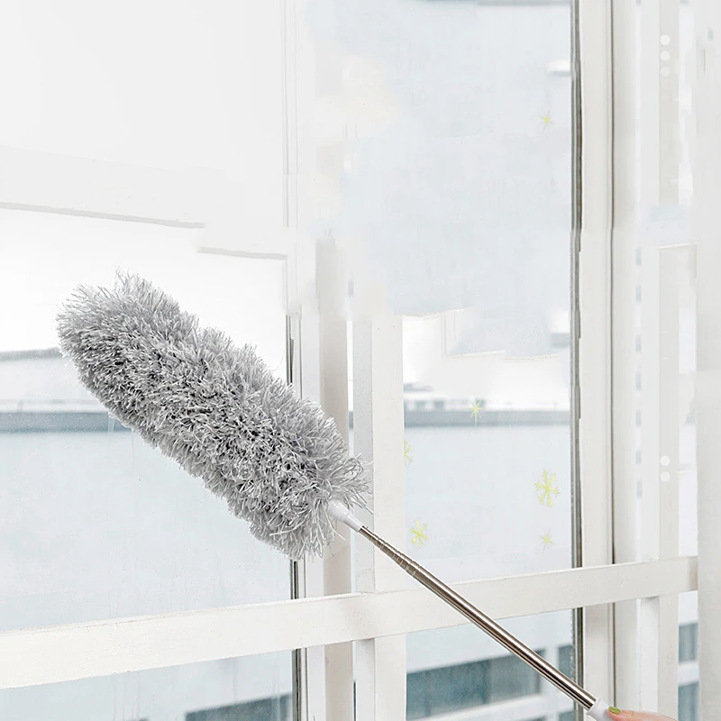 Household Stainless Steel Retractable Fibre Duster