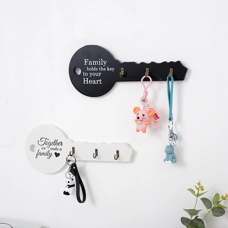 Retro Creative Hallway Hook Doorway Decoration Key Rack