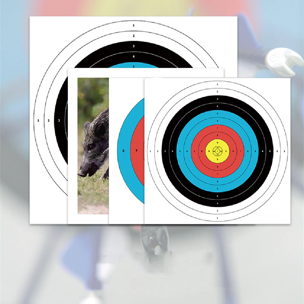 Full Ring Archery Dart Target Paper