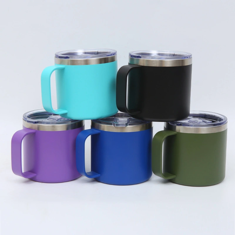 304 Stainless Steel Mug With Double Cover