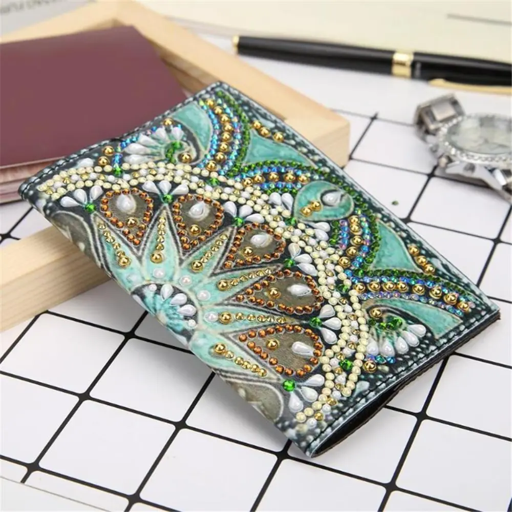 Dot Paste Drill DIY Artifact Diamond Painting Travel Passport Book