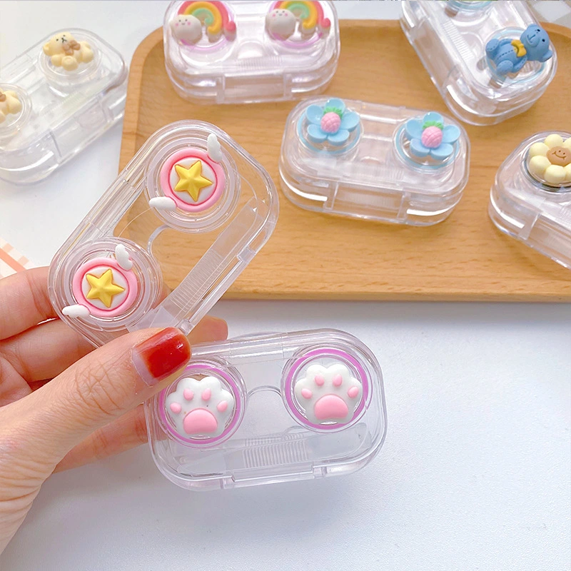 Lens Cartoon Color Contact Lens Box