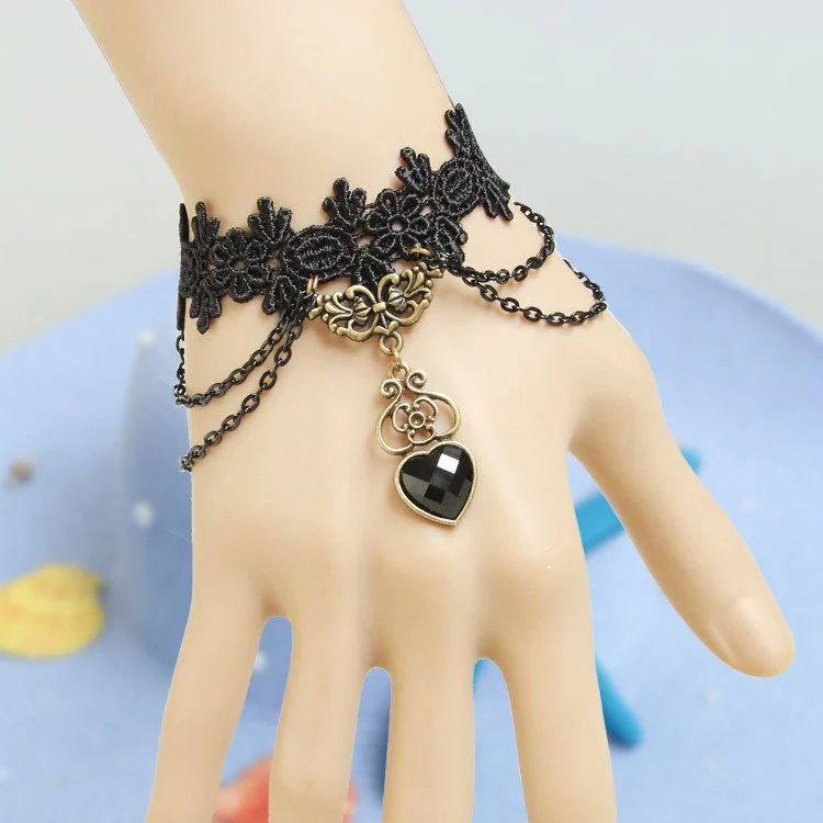 European And American Vampire Love Retro Lace Women's Bracelet