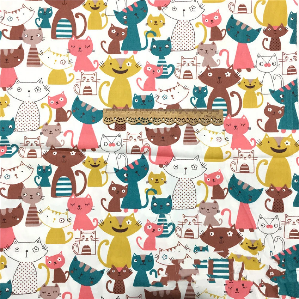 New Cartoon Cotton Twill Fabric