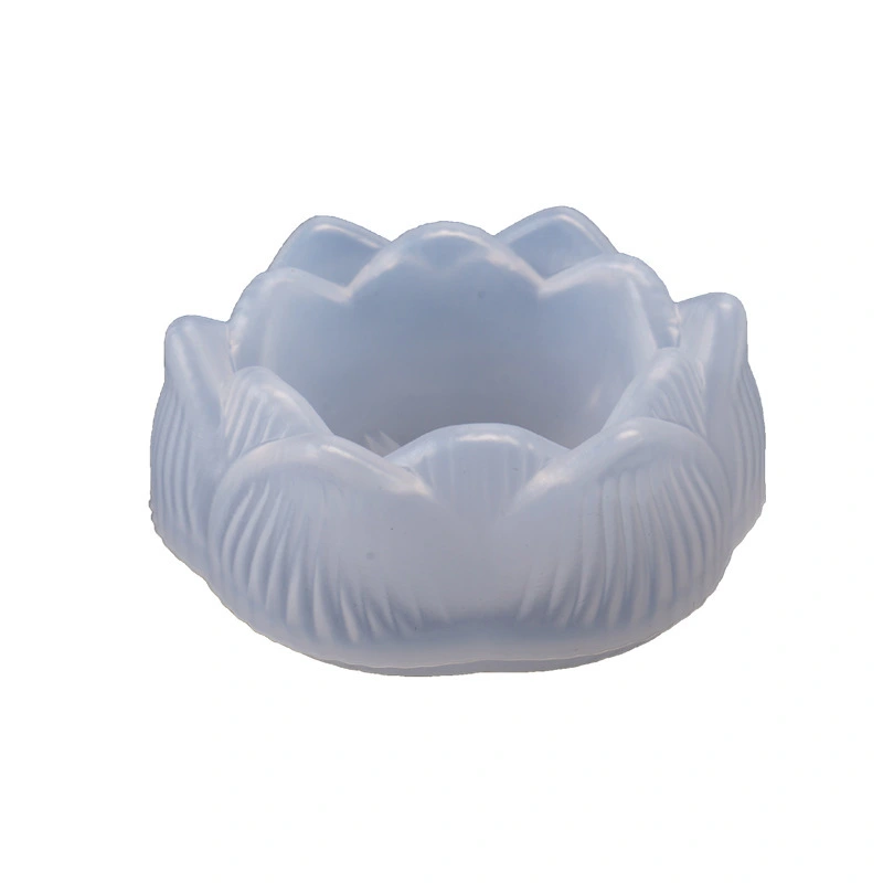 Drip Glue Lotus Candlestick Mold Storage Box Ashtray
