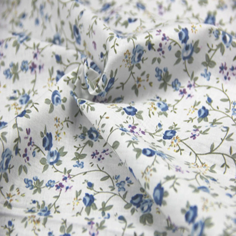 Cotton Print Fabric Shredded Pajamas