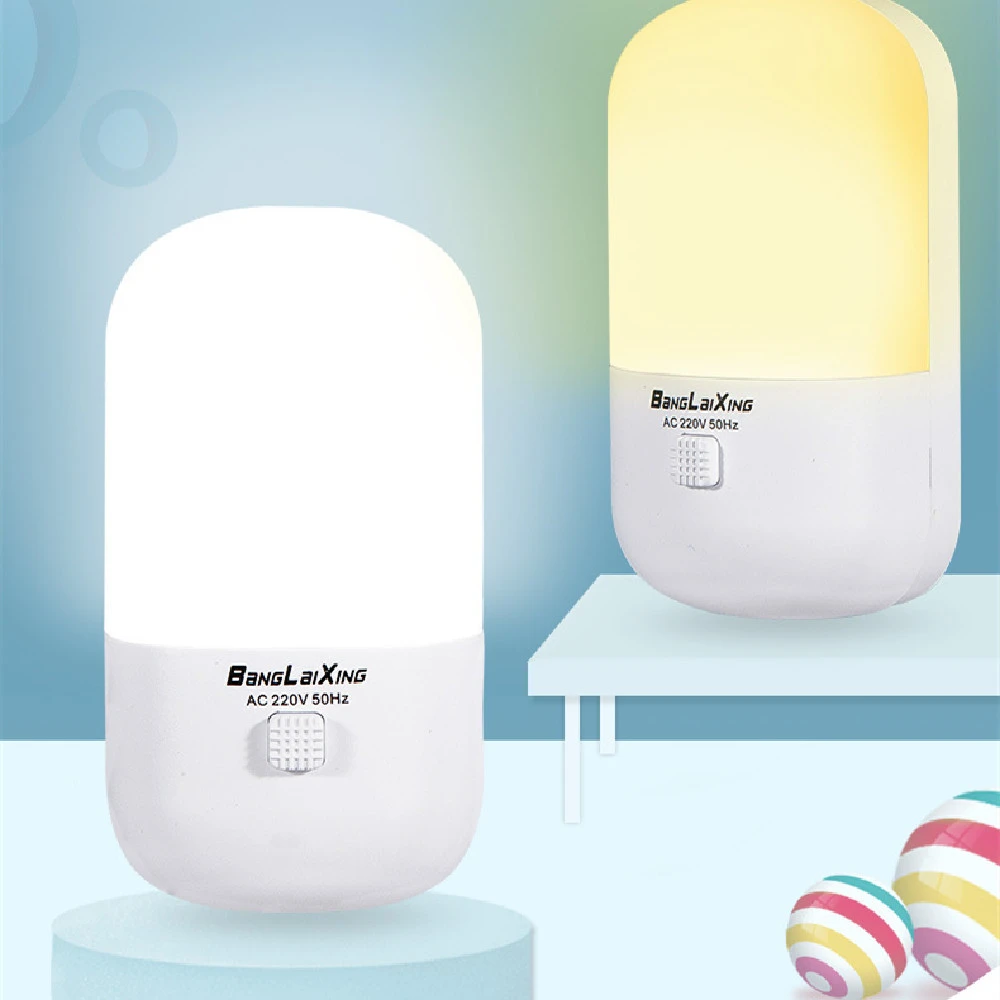 Plug-in Dimming Two-color Night Light