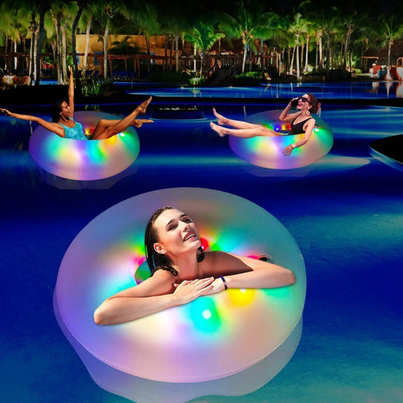 Fashion Personality LED Luminous Swimming Ring