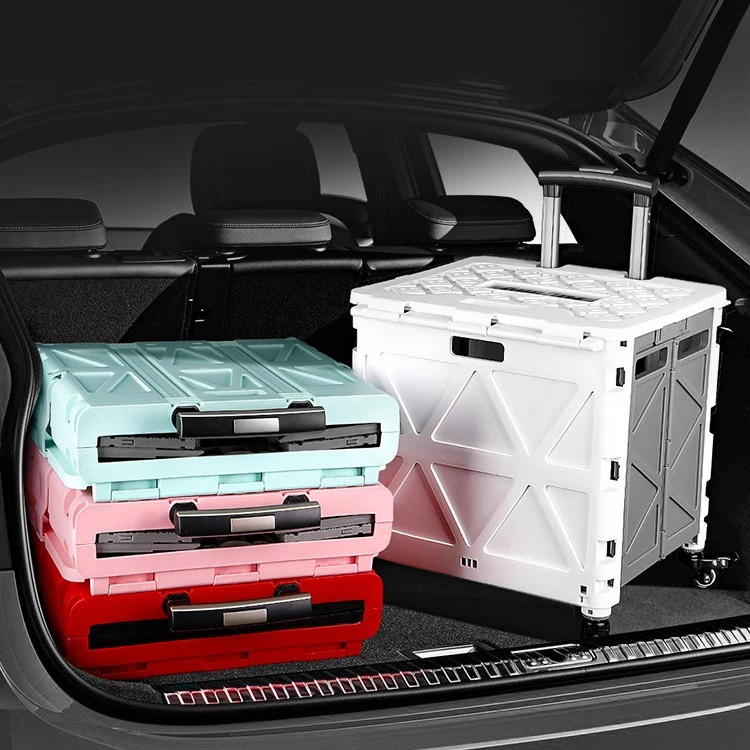 Folding Storage Of Automobile Backup Storage Box