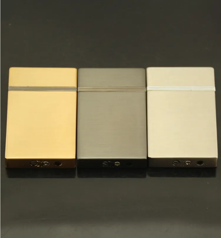 Simple And Smooth Ultra-thin Steel Sound Lighter