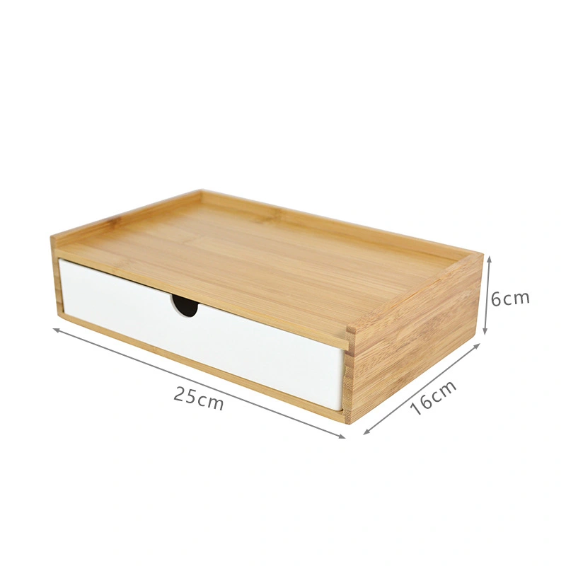 Multi-layer Bamboo Board Storage Box