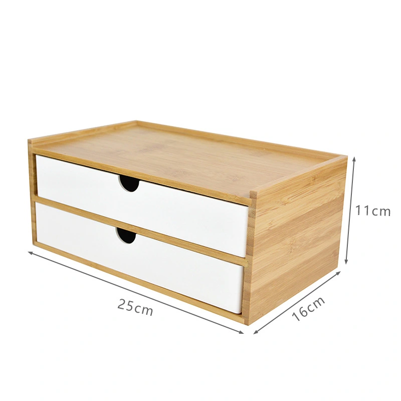 Multi-layer Bamboo Board Storage Box