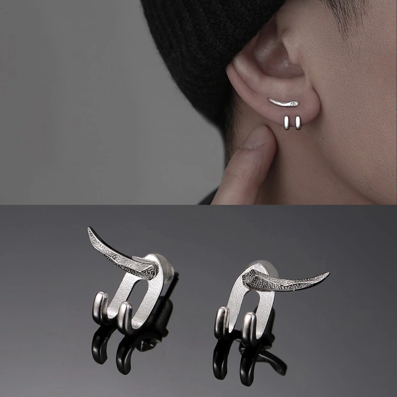 Men's Simple Hook Detachable Earrings