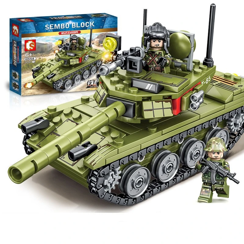 Puzzle Toy For Assembling Tank Model