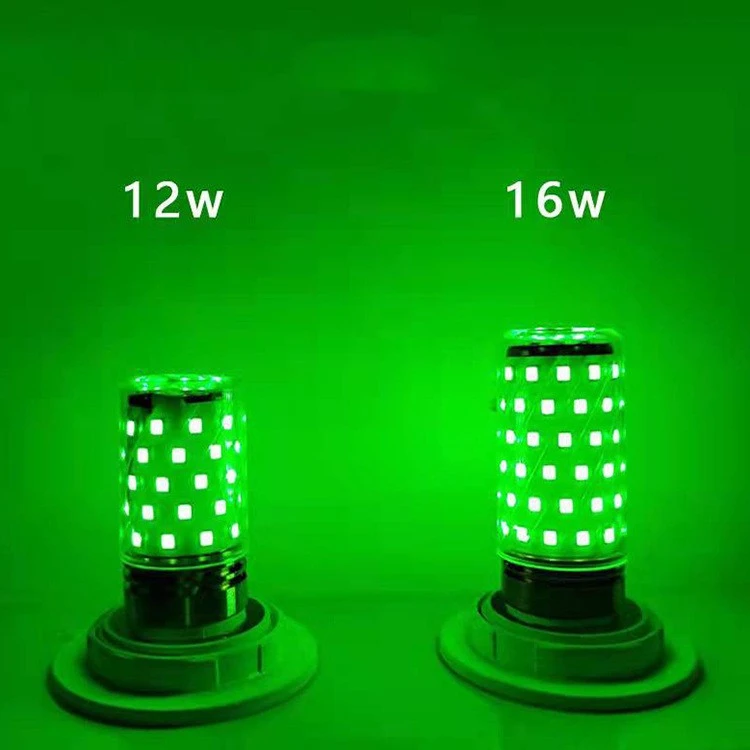 Led Color Bald Strong Color Light Corn Lamp E27E14 Screw Mouth Red Blue Green Pink Light Bulb