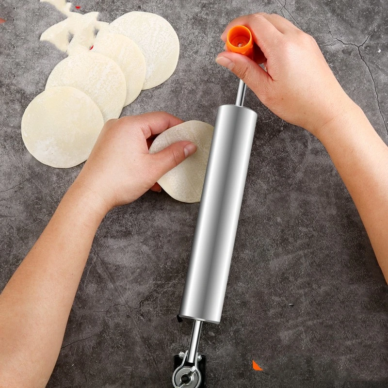 Stainless Steel Dumpling Skin Rolling Pin