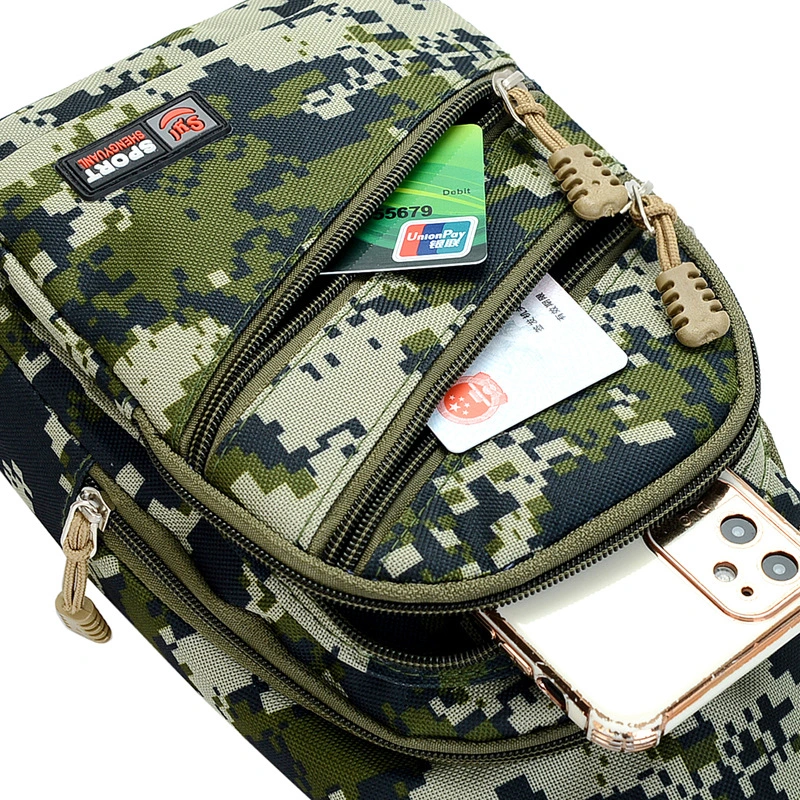 Outdoor Camouflage Chest Bag Men's Outdoor Sports And Casual Crossbody Bag