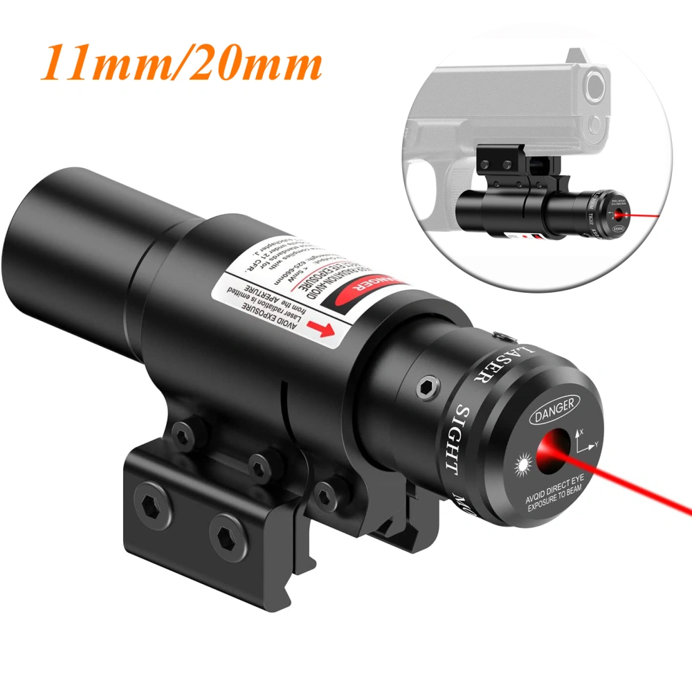 Adjustable External Red Laser Sight