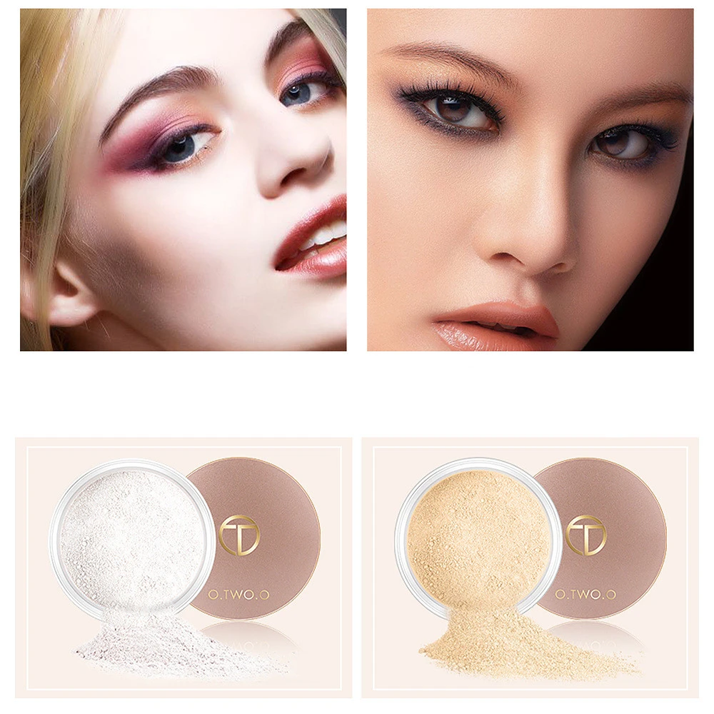 Women's Makeup Setting Oil Control Concealer Moisturizing Loose Powder