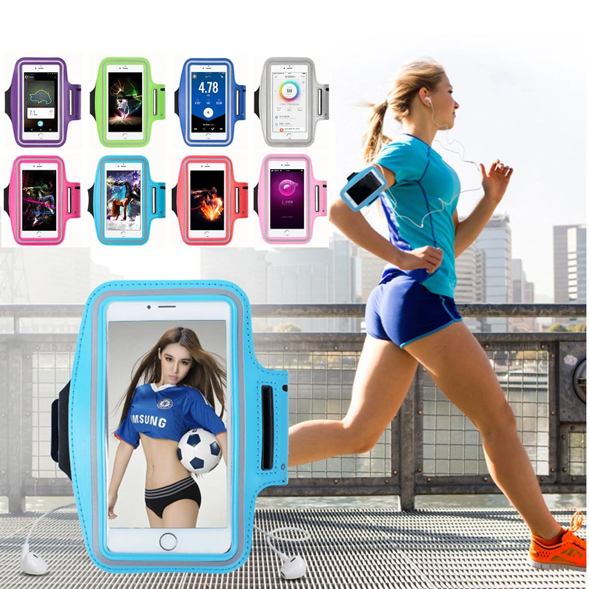 Sports Outdoor Fitness Mobile Phone Arm With Touch Screen Bag