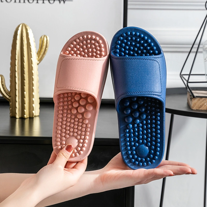 Couple Non-slip Soft Bottom Home Massage Slippers