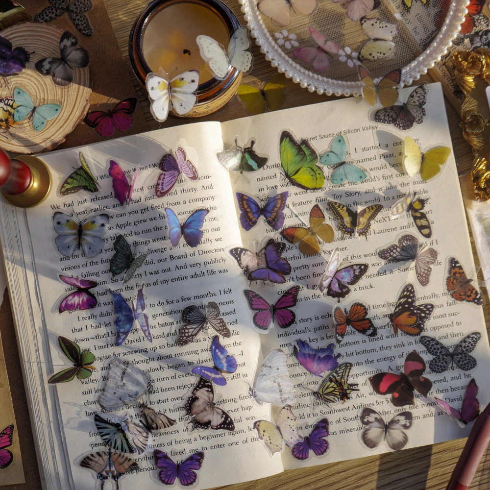 Creative Butterfly Garden Series Ledger Stickers