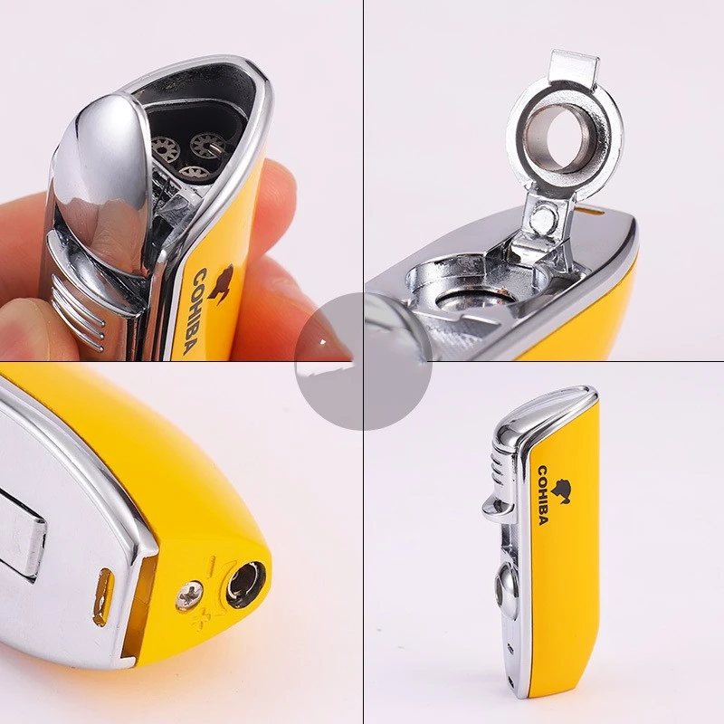 Creative Inflatable Cigar Lighter Multi-function Windproof