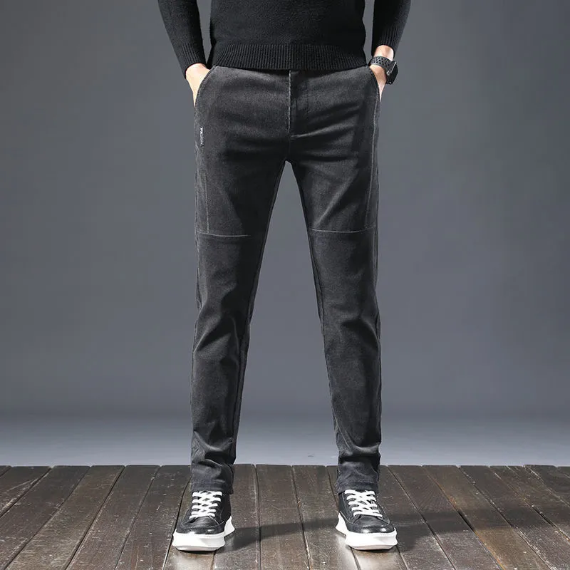 Men's Fashion Autumn Corduroy Casual Pants