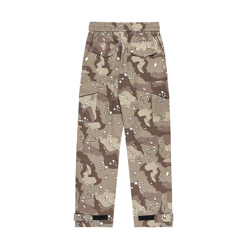 High Street Trendy Brand Desert Camouflage Loose Men's Trousers