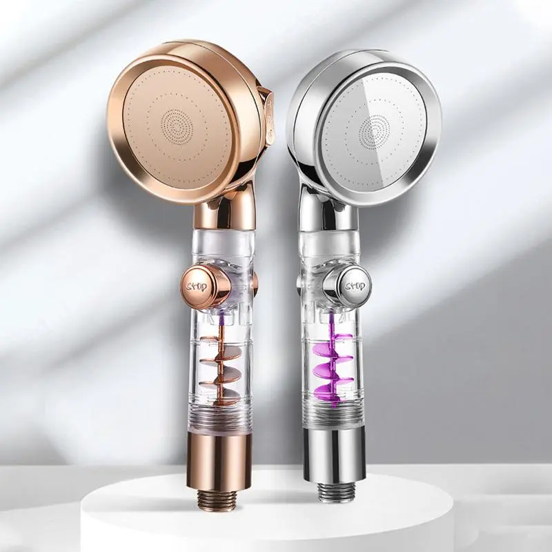 Beauty Skin Three-speed Turbo Rod Supercharged Shower Head