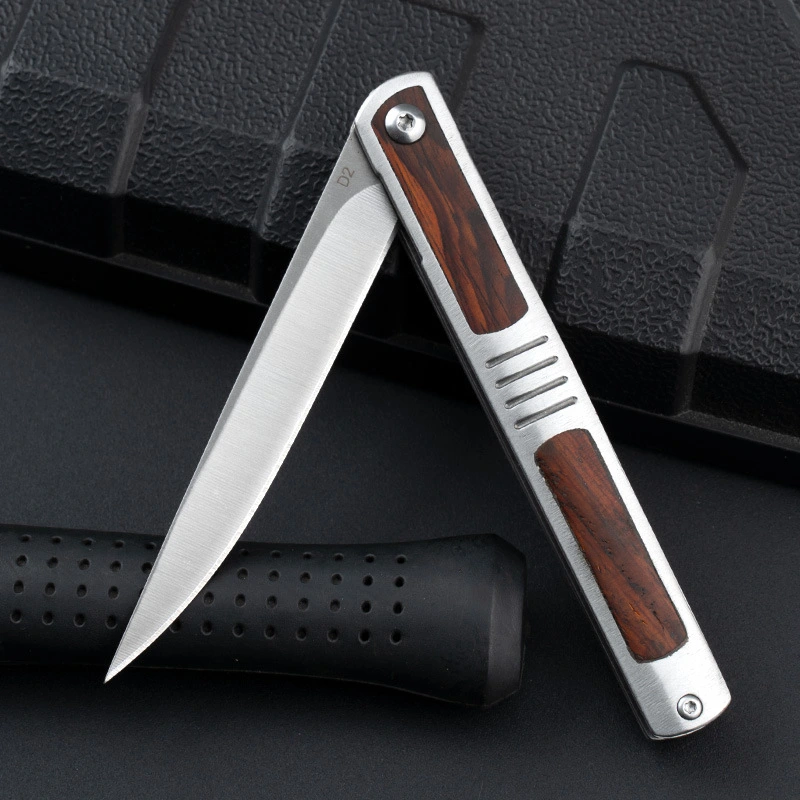 D2 Steel Outdoor Pocket Knife Sharp