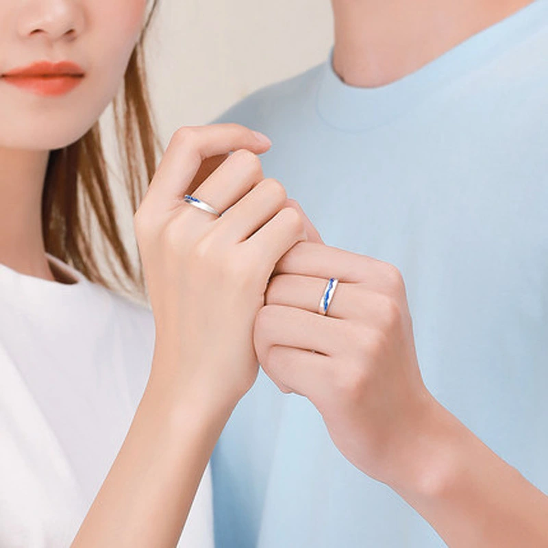 Billion Galaxy Fashion  Couple Ring