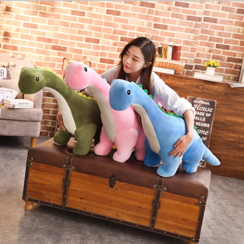 Cute Dinosaur Plush Toy Large Long Pillow