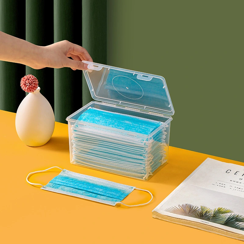 Large Capacity Clear Mask Storage Box