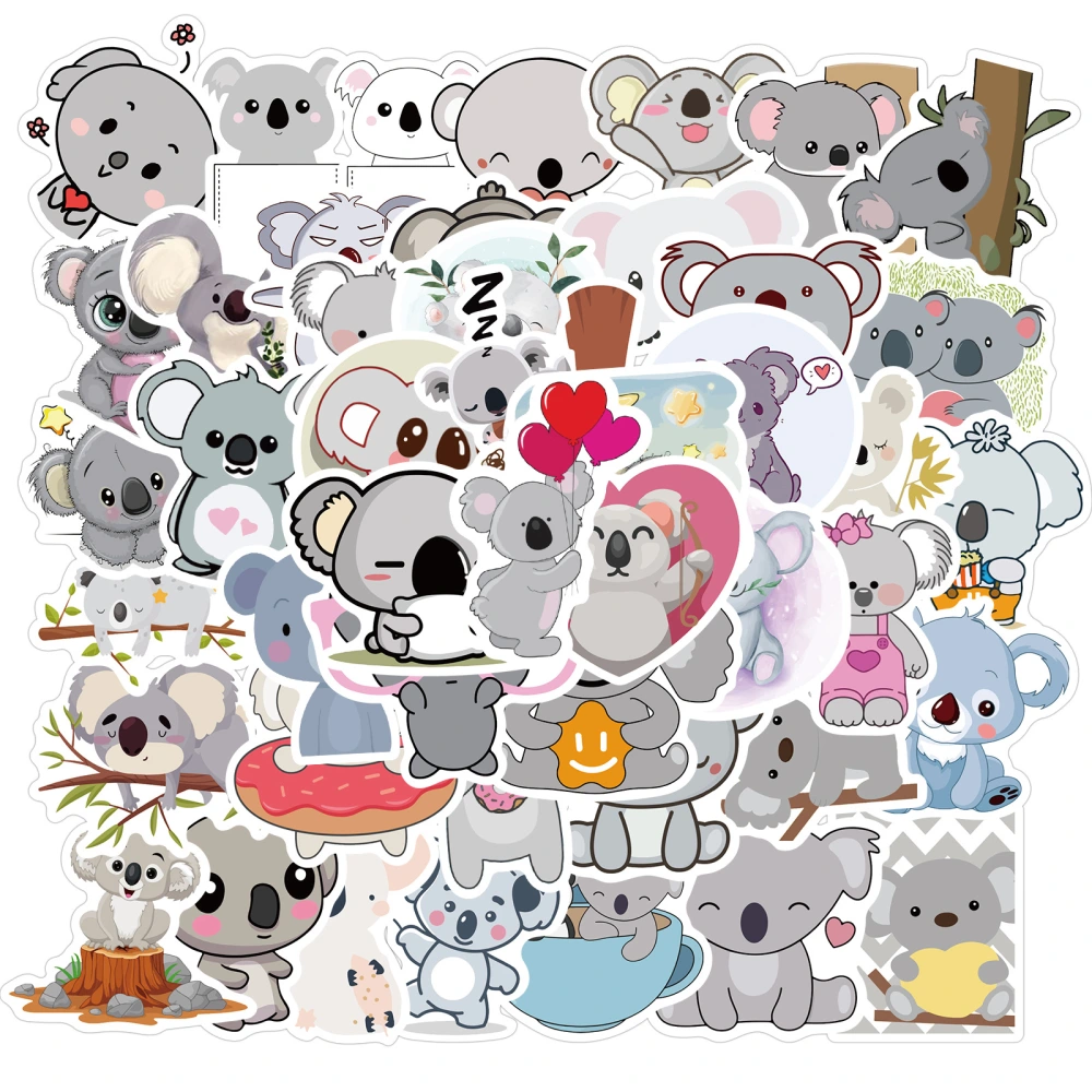 50 Cute Koala Graffiti Stickers Special Decoration