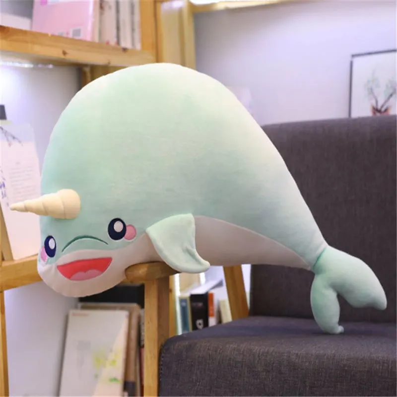 Cartoon marine animal whale doll plush toy