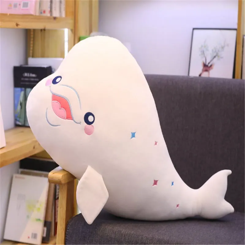 Cartoon marine animal whale doll plush toy