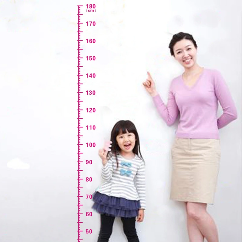 Measure Height And Remove Wall Stickers