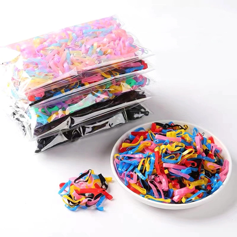 Disposable Children's Widened And Thickened Rubber Band Scrunchie 350pcs