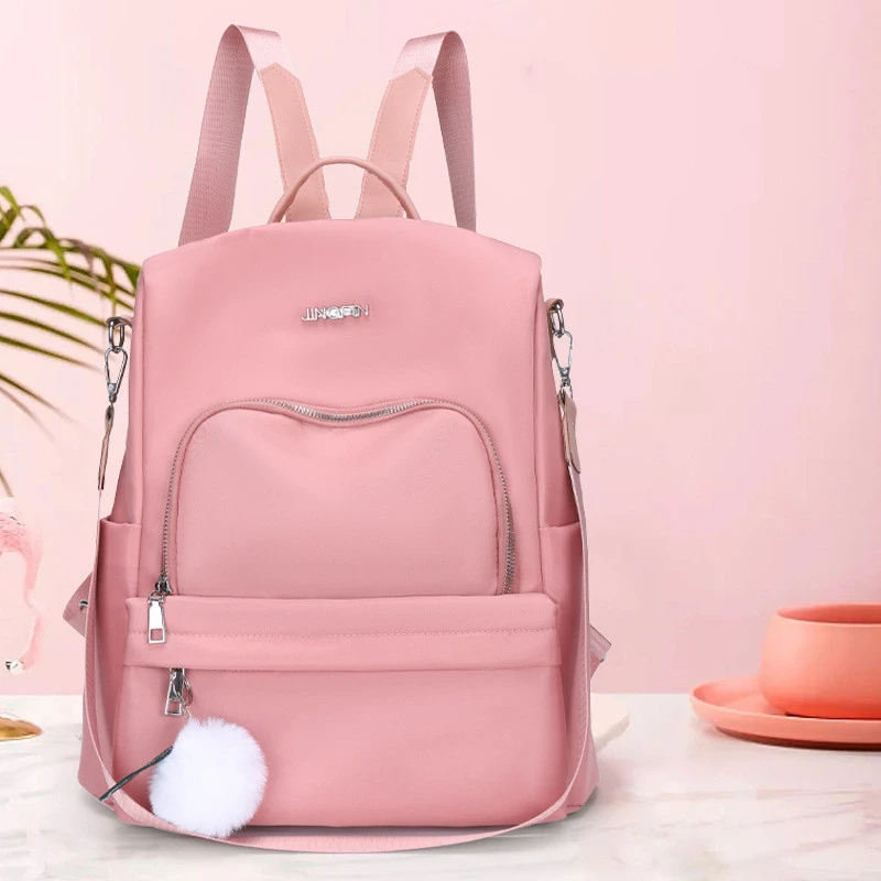Women's Fashion Simple Oxford Cloth Large Capacity Shoulder Bag